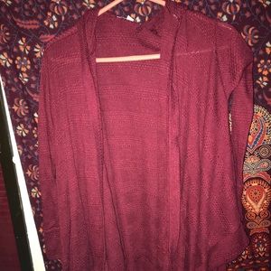 Maroon American Eagle Shawl